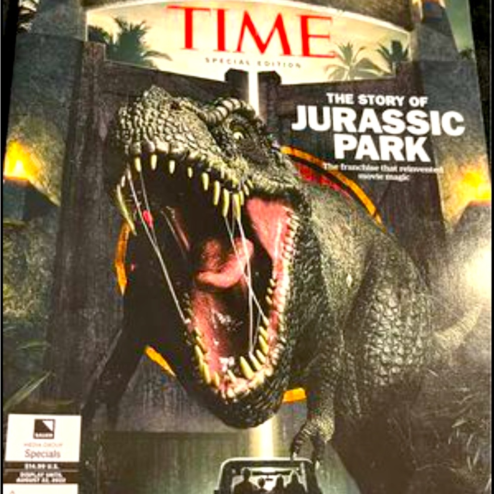 Time The Story Of Jurassic Magazine. New